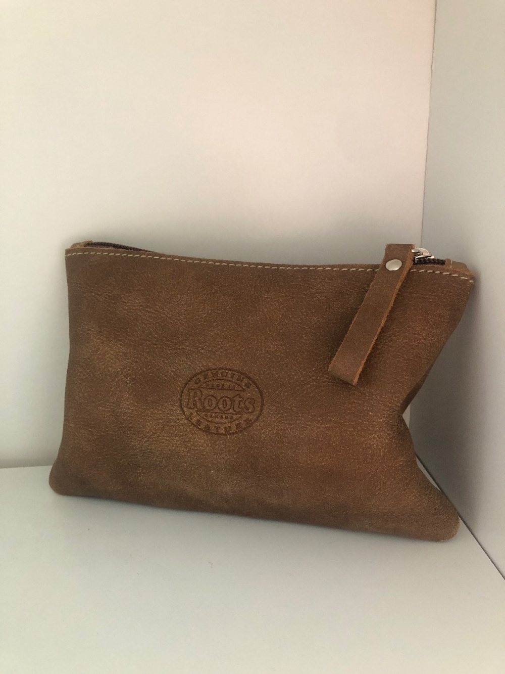 Roots Leather Pouch